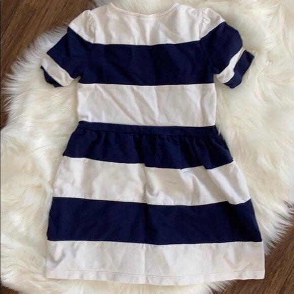 Gymboree Girls Dress Size 6 – Navy & White - Picture 1 of 4